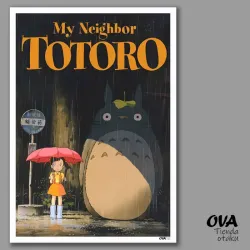 🚏 Poster Mi Vecino Totoro 