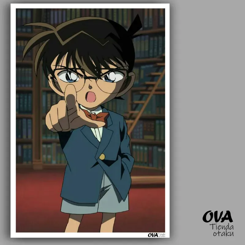 🕵🏼 Póster pequeño Detective Conan