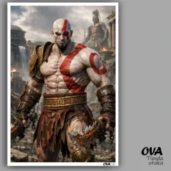 🪓 Poster pequeño God of war