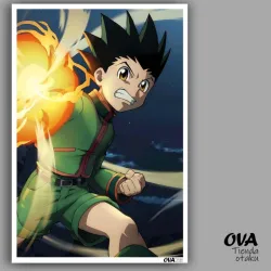 ☘️ Poster pequeño Gon (Hunter X Hunter)