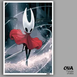 🪡 Poster pequeño Hornet (Hollow Knight)