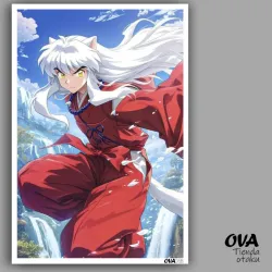🌑 Póster pequeño Inuyasha