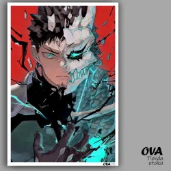 🧟 Póster pequeño Kaiju No.8