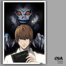 📓 Póster pequeño Light (Death Note)