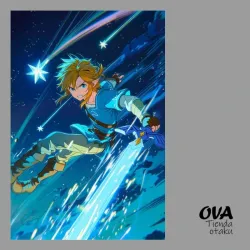 🧝🏼‍♂️ Poster pequeño Link II (La leyenda de Zelda)