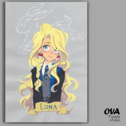 🔑 Póster pequeño Luna Lovegood (Harry Potter)