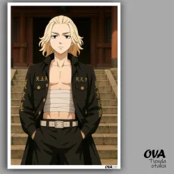 🎴 Poster pequeño Manjiro Sano (Tokyo Revengers)