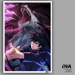 🐺 Poster pequeño Megumi (Jujutsu Kaisen)