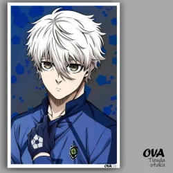 🥱 Poster pequeño Nagi (Blue Lock)