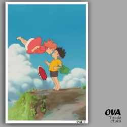 🐟 Poster pequeño Ponjo