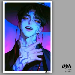 😈 Póster pequeño Saja Boy (Kpop Demon Hunters)