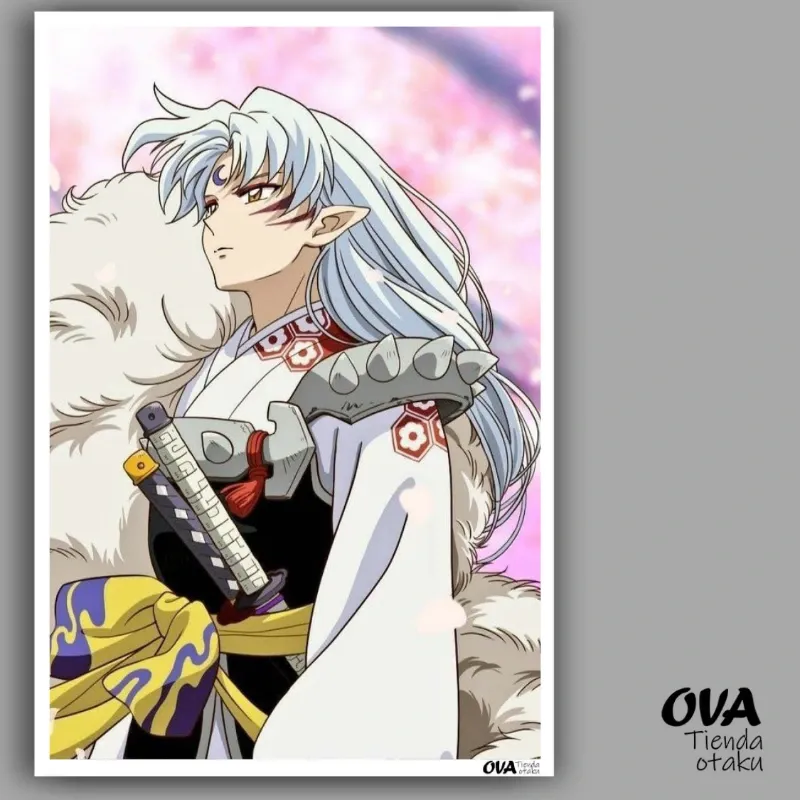 🌒 Poster pequeño Seshomaru (Inuyasha)