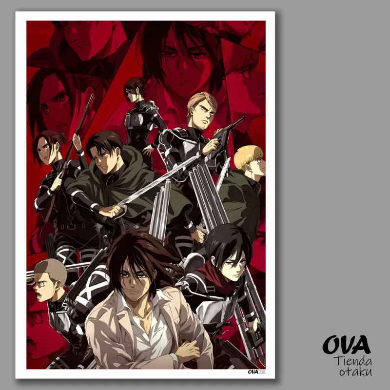 🪽 Poster Shingeki no Kyojin (Ataque de los Titanes)