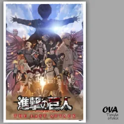 🪽 Poster Shingeki no Kyojin (Attack on Titan)