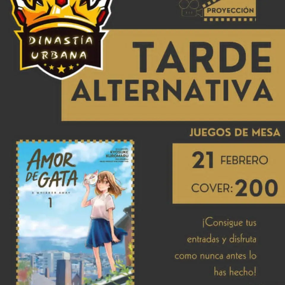 🎞️ Proyección "Amor de gata" en Plaza San Fan Con