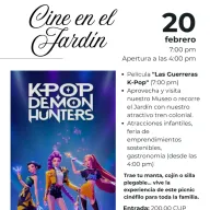 🎤 Proyección de Kpop Demon Hunters