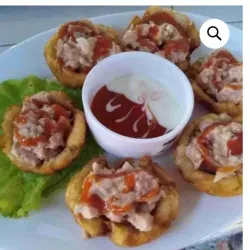 Chatinos Rellenos de Jamón 