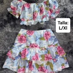 Conjunto de Saya corta