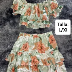 Conjunto de Saya corta