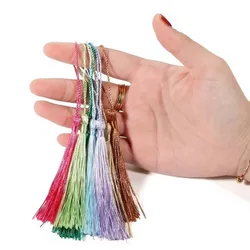 Borlas de colores