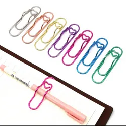 Clip de papel porta lapicero