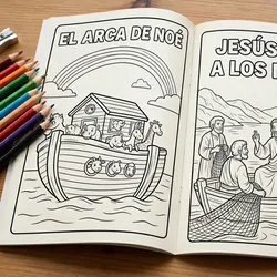 Libro de colorear, Tu Iglesia, Tu Arte
