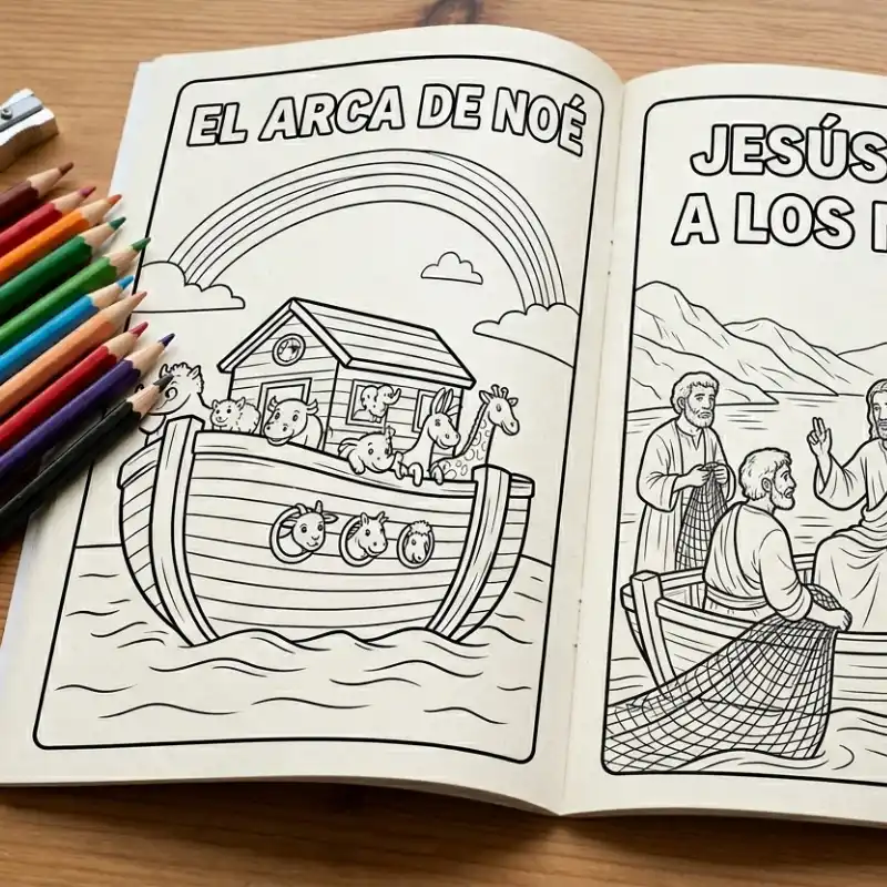 Libro de colorear, Tu Iglesia, Tu Arte