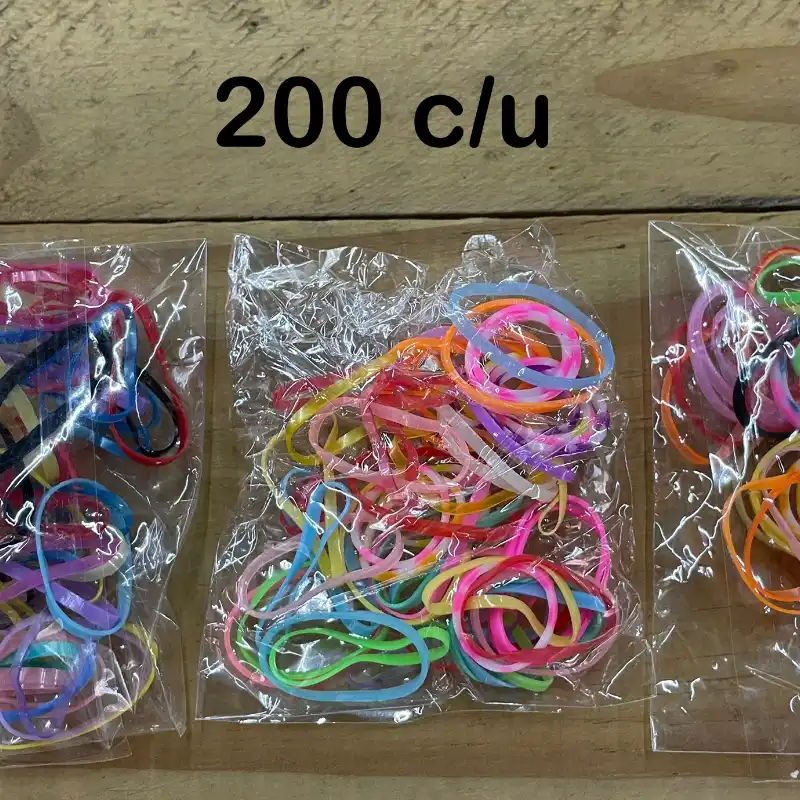 Liguitas de colores 