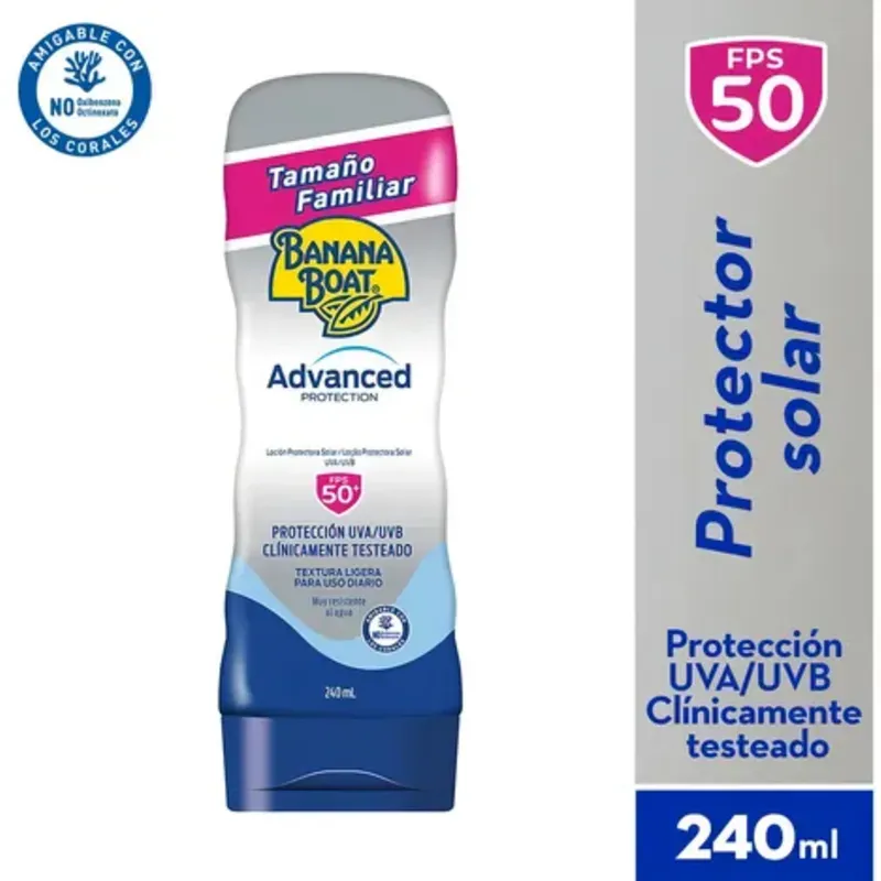 Banana Boat SPF 50 Tamaño Familiar