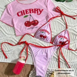 Bikini de 3 piezas 🍒
