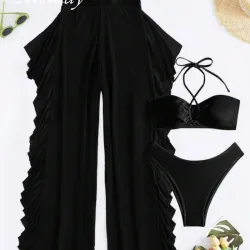 Bikini de tres piezas 🖤