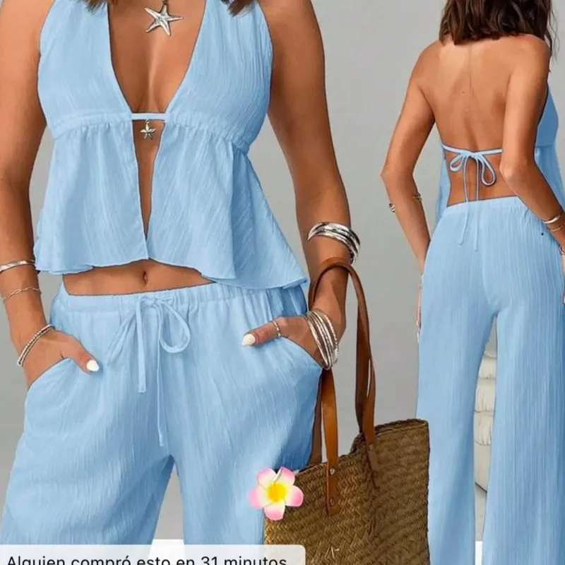 Conjunto azul
