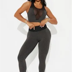 Conjunto de licra negro 
