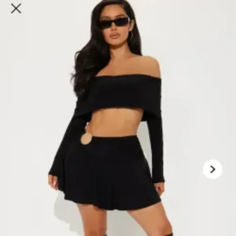 Conjunto de saya 🖤💥