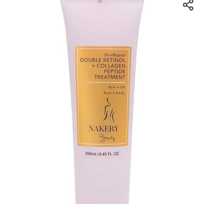 Crema corporal y facial  Nakery Doble Retinol 