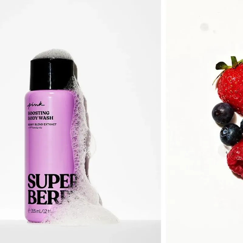 Gel de baño Pink super berry