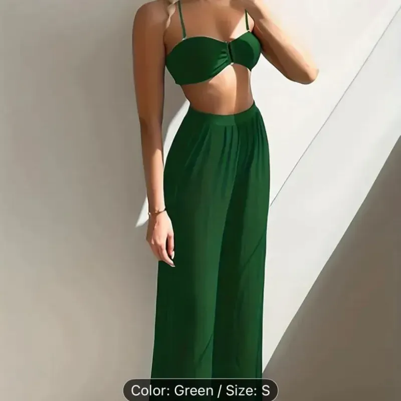 Juego de Bikini 3 piezas 💚