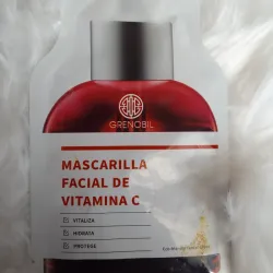 Mascarilla facial de Vitamina C 