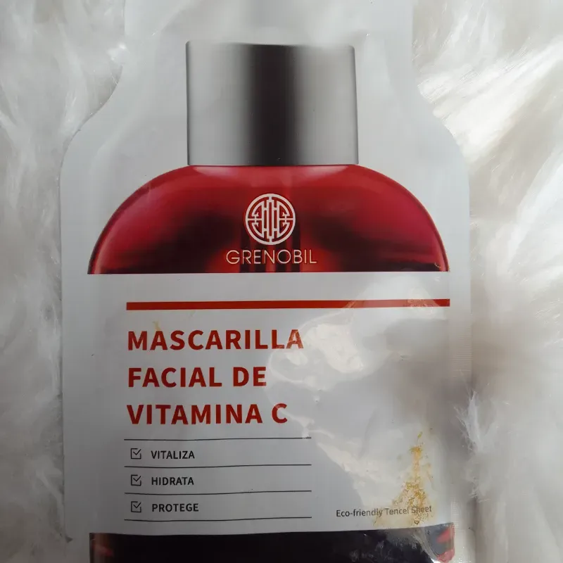 Mascarilla facial de Vitamina C 