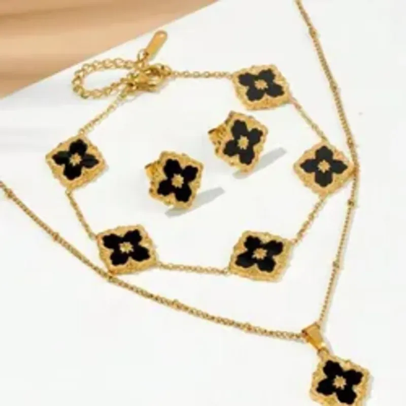 Set Van Cleef negro