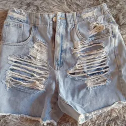Short de mezclilla 