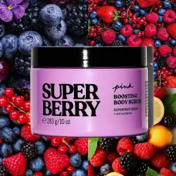 Victoria 's Secret Pink Super Berry exfoliante corporal