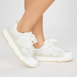 Zapatillas de perlas 