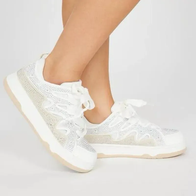 Zapatillas de perlas 