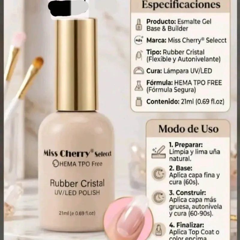 Base rubber Miss cherry