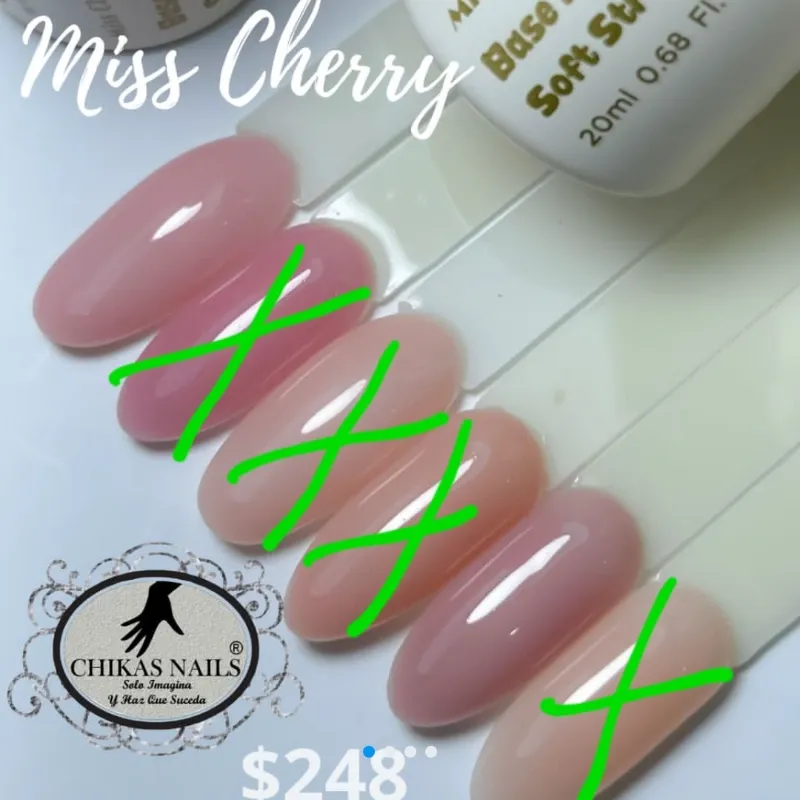 Base rubber multiuso soft strong Miss cherry