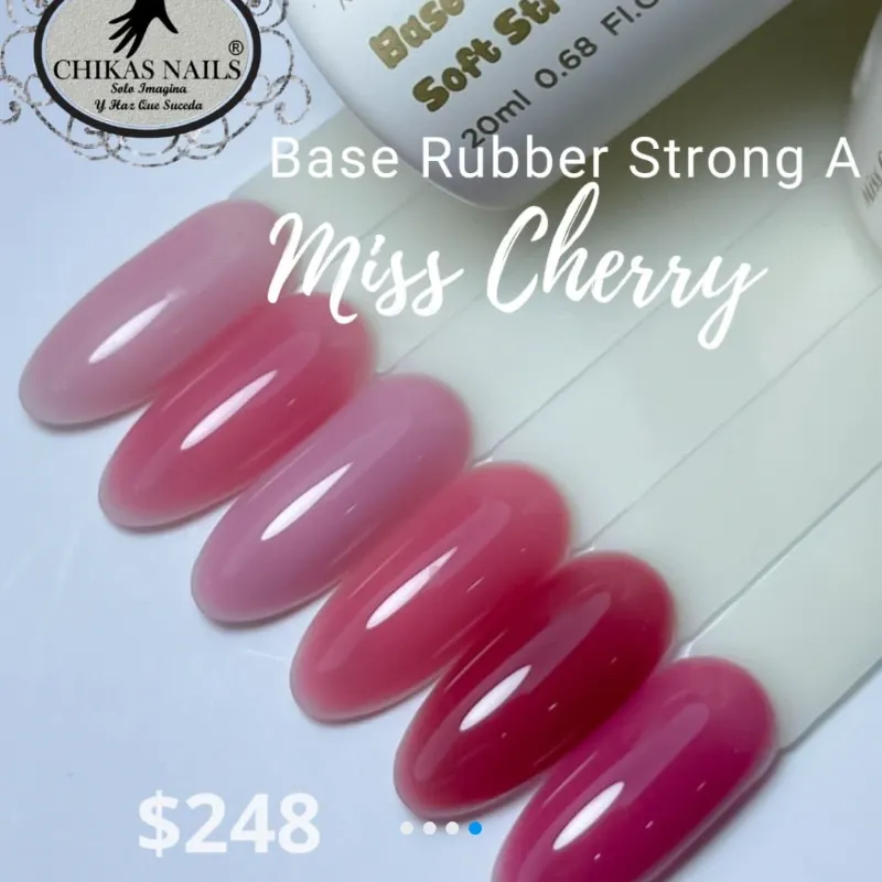 Base rubber multiuso soft strong Miss cherry