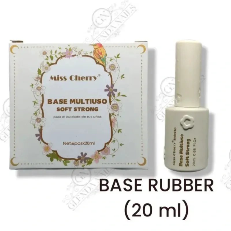 Base rubber multiuso soft strong Miss cherry
