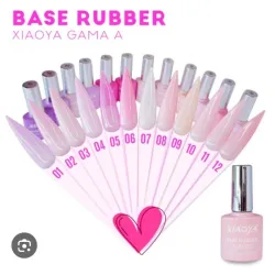 Base rubber Xiaoya de color