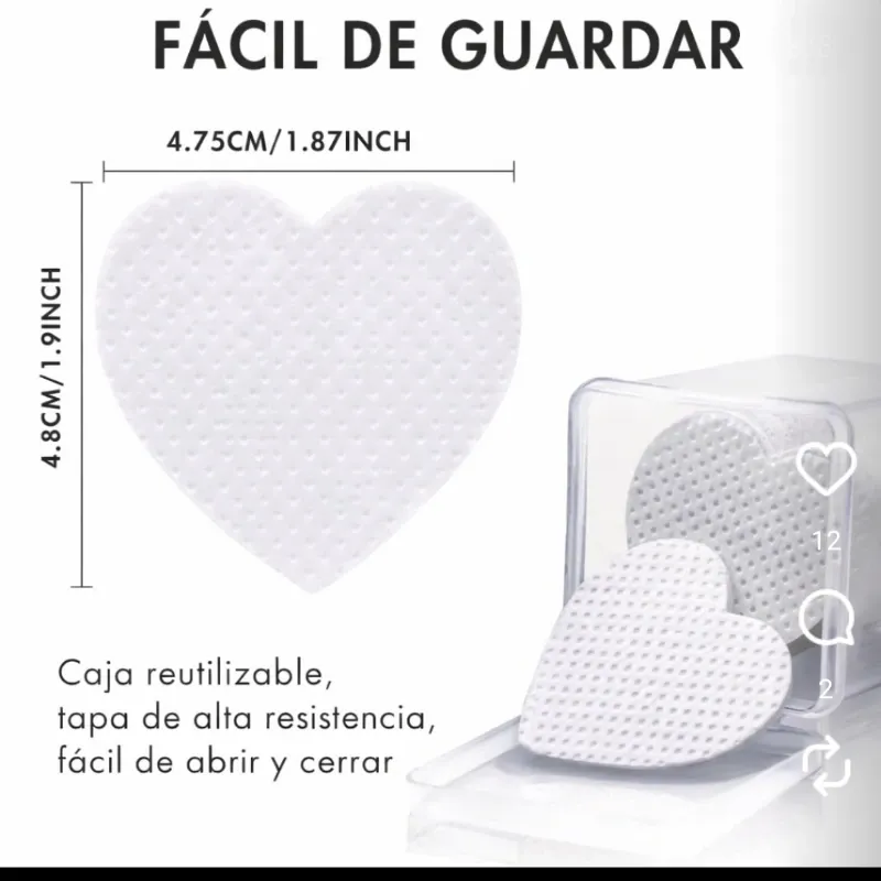 Caja de 200 toallitas antipelusa